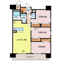 Ｓｅｒｅｎｏ光南の物件間取画像